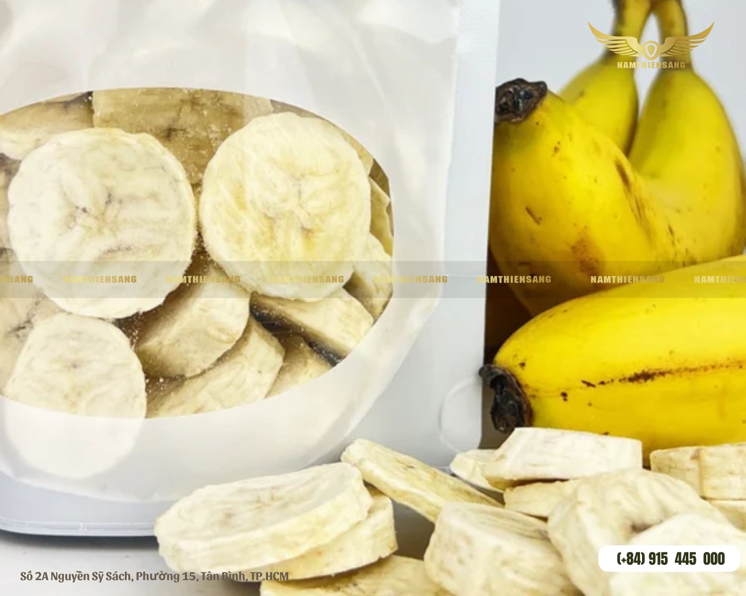 Bao bì chuối sấy